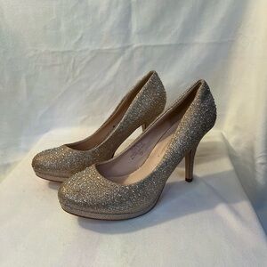 Rhinestone Sparkly high heel pumps